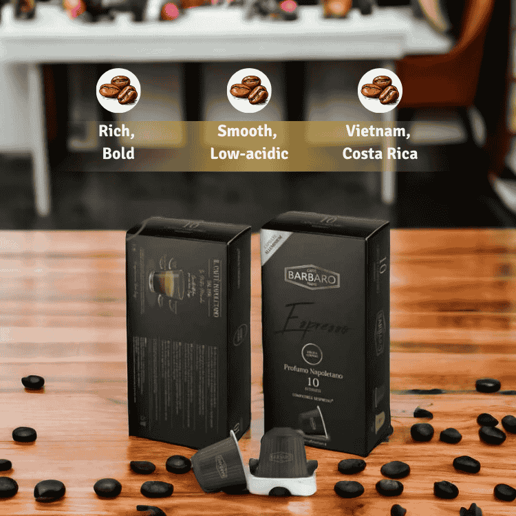 Black Blend - Caffè Barbaro Nespresso® Pods